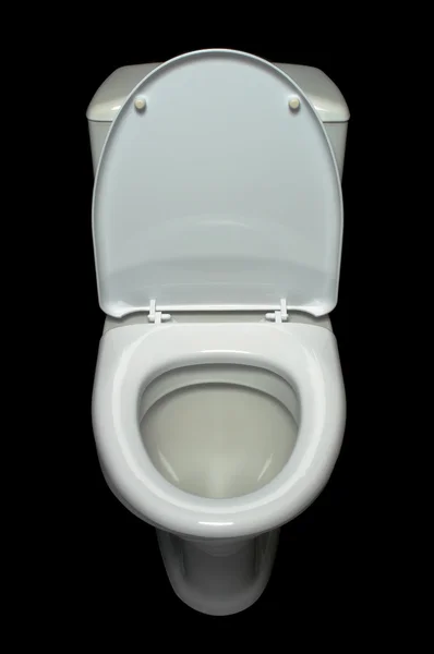 White lavatory pan — Stok fotoğraf
