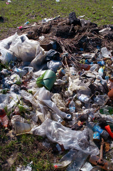 Грязный мусор — стоковое фото