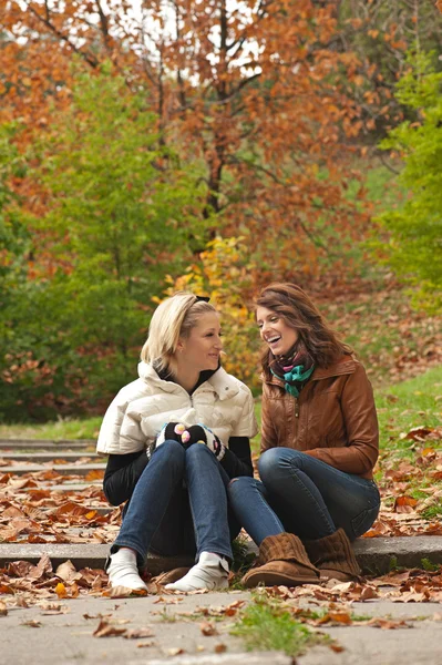 stock image Girls in park