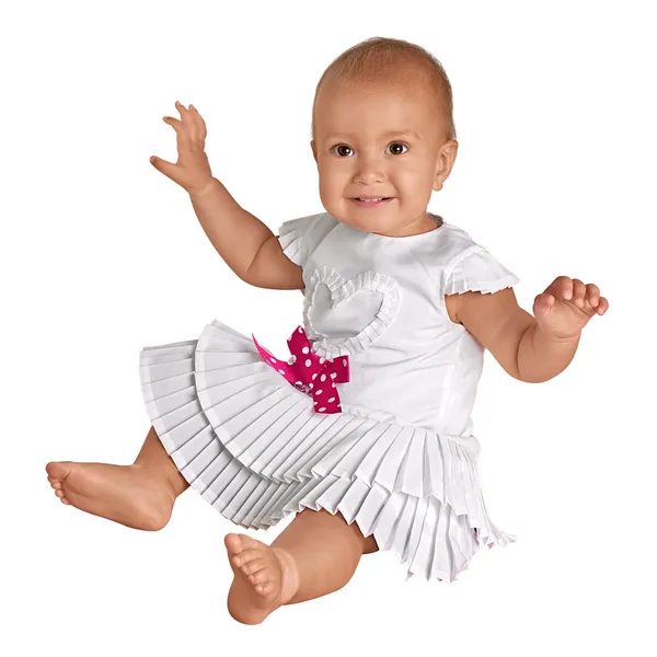 Mutlu bebek kız — Stok fotoğraf