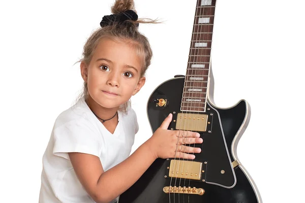 stock image Child with guitar