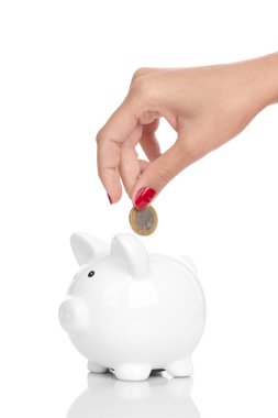 Piggy bank savings clipart