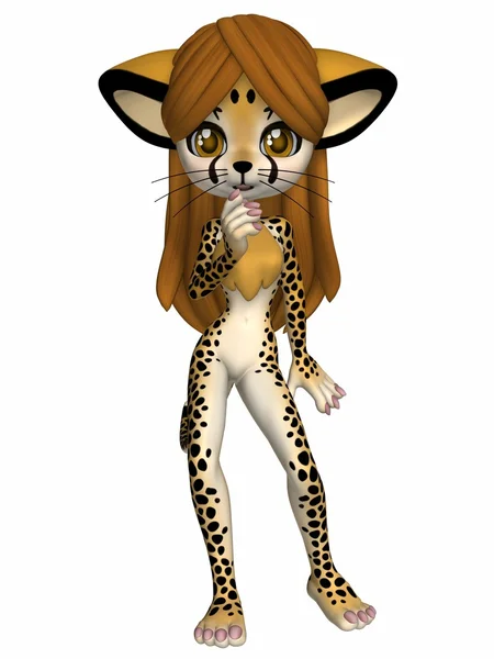 Roztomilý gepard - toon obrázek — Stock fotografie