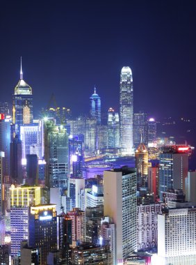 Hong Kong city view clipart