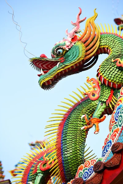 Asiático templo dragão — Fotografia de Stock