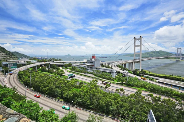 Puente Tsing Ma — Foto de Stock