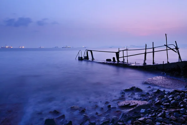 Pier del tramonto — Foto Stock