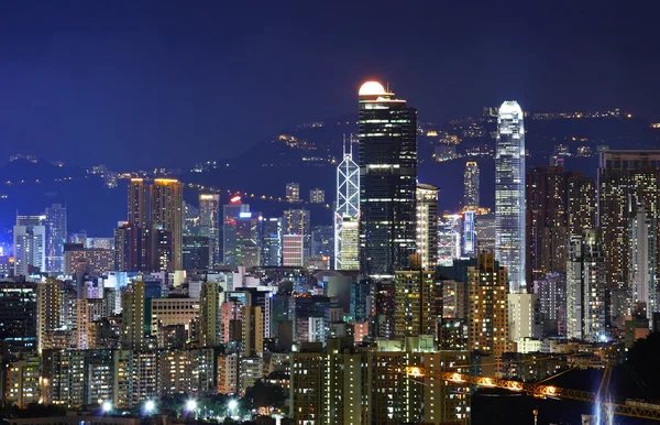 Вид на город Гонконг — стоковое фото