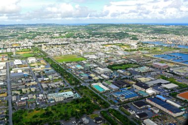 okinawa Japonya Hava fotoğrafı