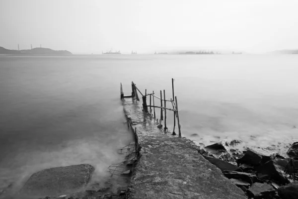Molo desolato — Foto Stock