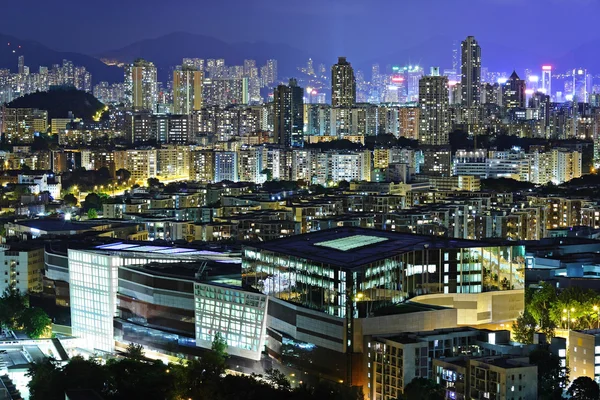 Hong Kong pohled na město — Stock fotografie