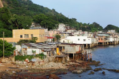 lei yue mun hong Kong'da bir balıkçı köyü