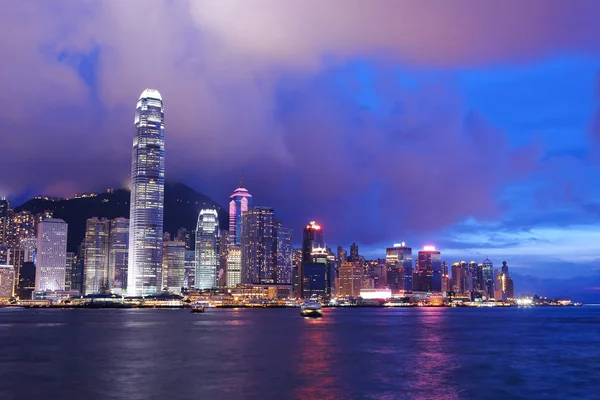 Hong Kong malam — Stok Foto