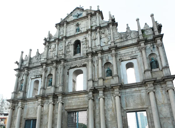 Руїни церкви Святого Павла, Макао — стокове фото