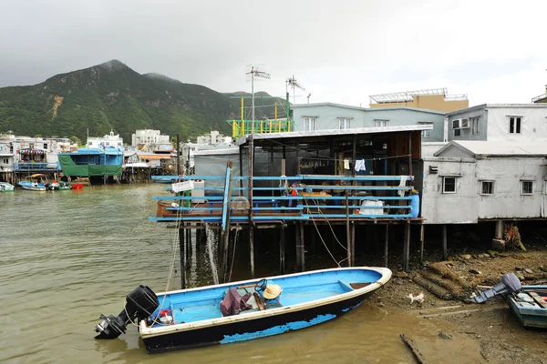 Тай О, рыбацкая деревня в Гонконге — стоковое фото