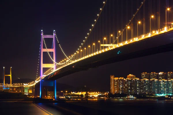 Tsing Ma bridge — Stock Photo, Image