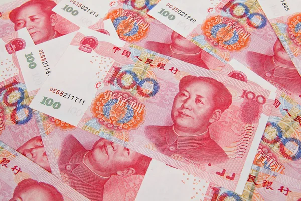 Çin yüz dolarlık banknot — Stok fotoğraf
