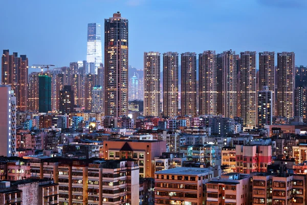 Ciudad de Hong Kong centro — Foto de Stock