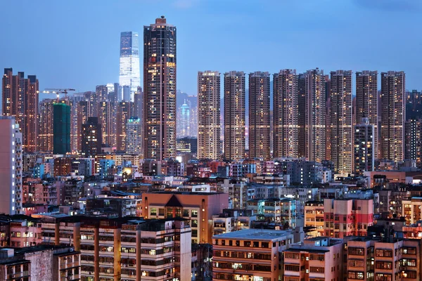 Hong kong Stadt Innenstadt — Stockfoto