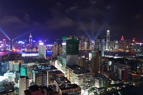 Stadscentrum van Hong kong — Stockfoto