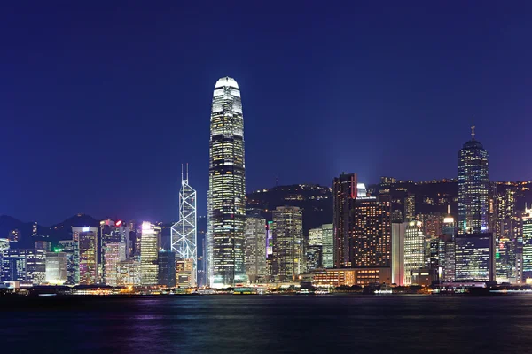 stock image Night view of Hong Kong