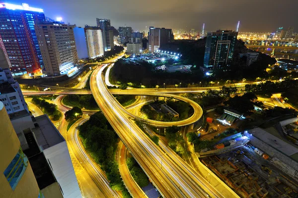 Auto-estrada em Hong Kong — Fotografia de Stock
