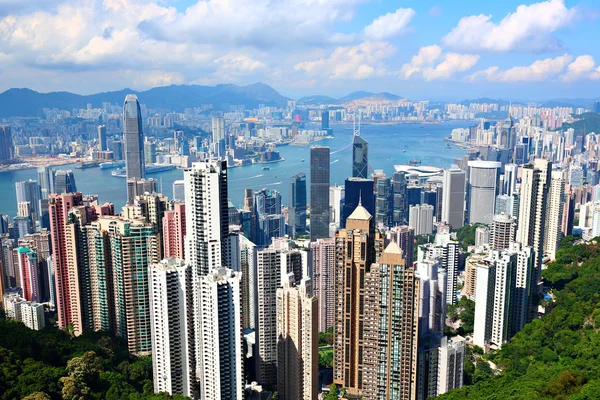 Stadt Hongkong — Stockfoto