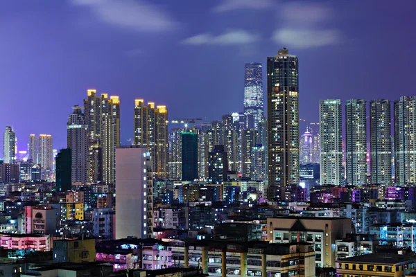 Vue de nuit de Hong Kong — Photo