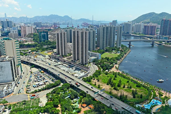 Tsuen Wan in Hong Kong — Stock Photo, Image