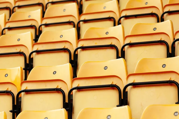 Seats in stadium — Stock Photo, Image
