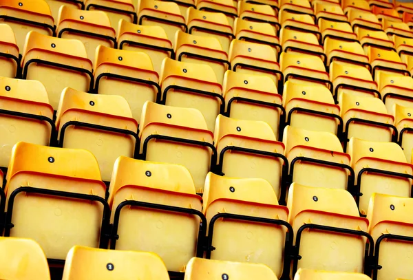 Zetels in het stadion — Stockfoto