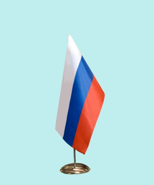 bir destek Rusya bayrağı