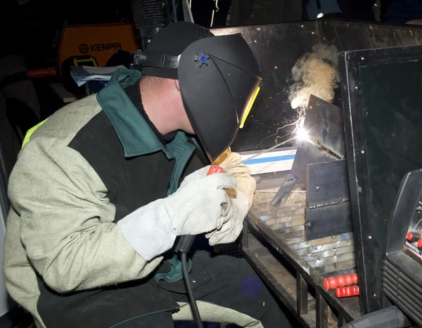 stock image The welder in operation runtime