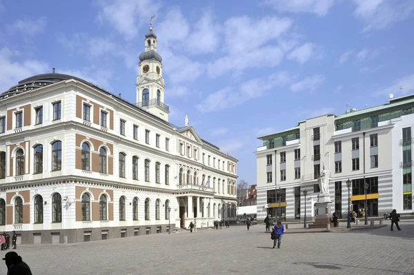 Town hall area in Riga — Stock Photo, Image