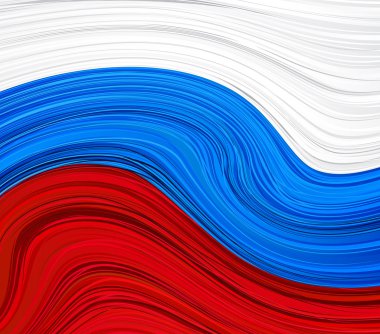 Russian flag. clipart