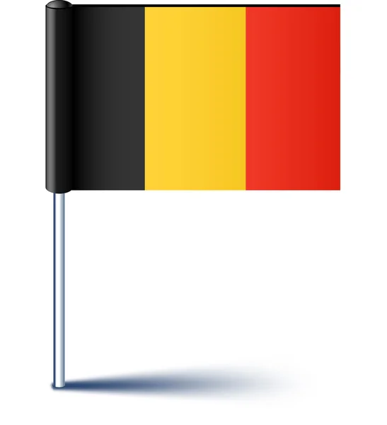 Bandeira da Bélgica . —  Vetores de Stock