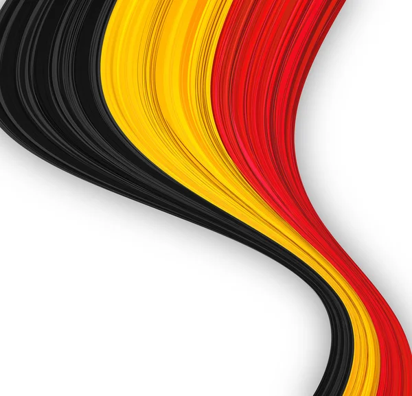 Бельгийский флаг . — стоковый вектор