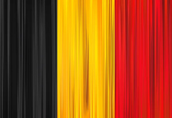 Bandera de Bélgica . — Vector de stock