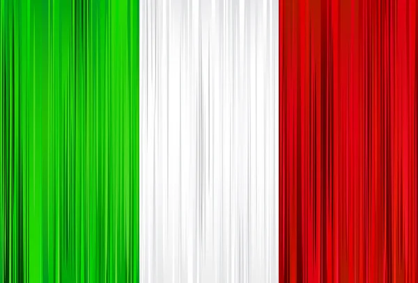 Italiensk flagg. — Stock vektor