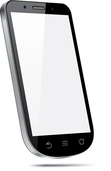 터치 스크린 3d 스마트폰 개념. — 스톡 벡터