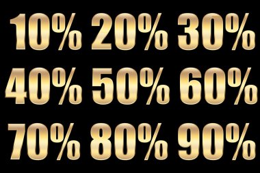 Sale percentage clipart