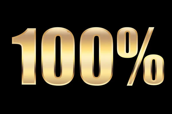 100% — Fotografia de Stock