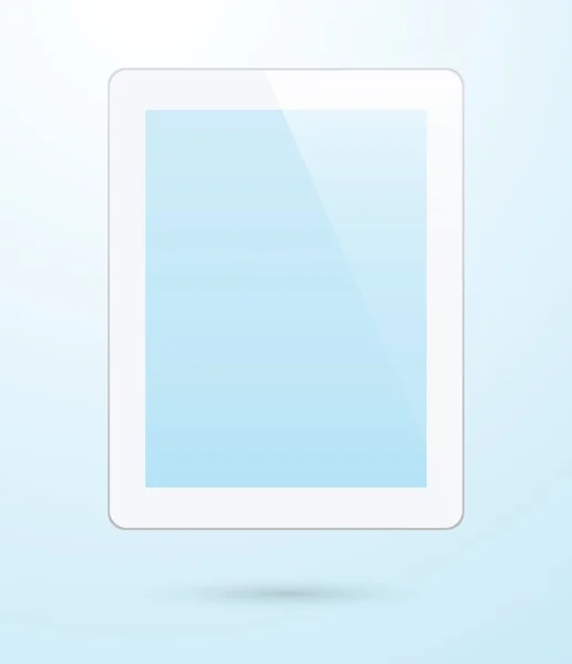 Dotykové obrazovky tabletu — Stockový vektor