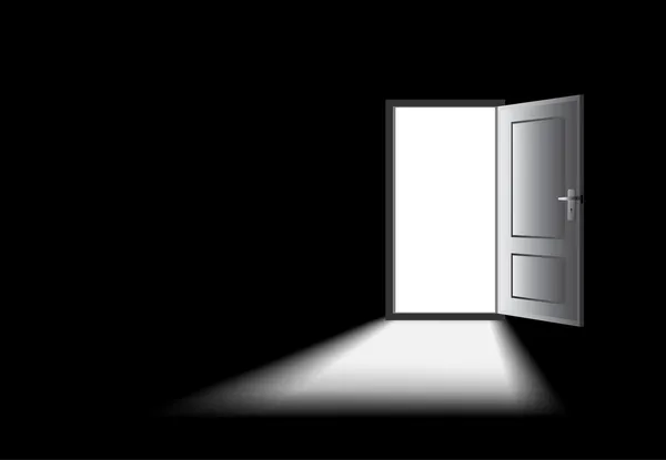 Ανοιχτή πόρτα — Διανυσματικό Αρχείο