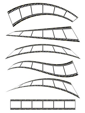 filmstrip banner clipart