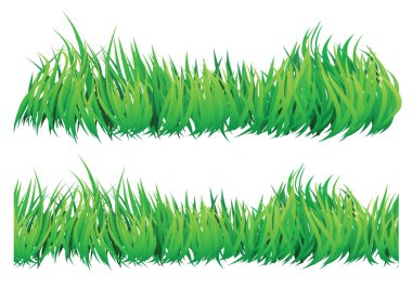 seamless natural looking grass clipart