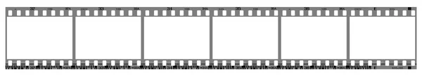 Negative filmstrip frames — Stock Vector