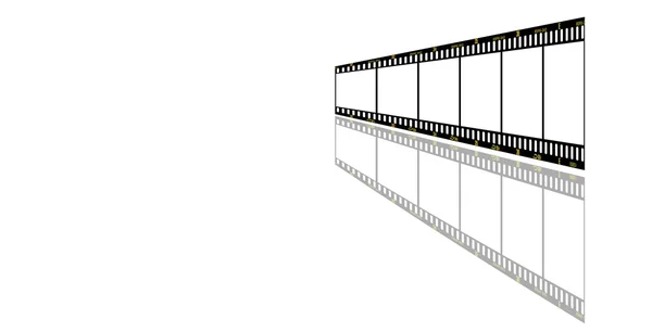 Filmový pás pozadí — Stockový vektor