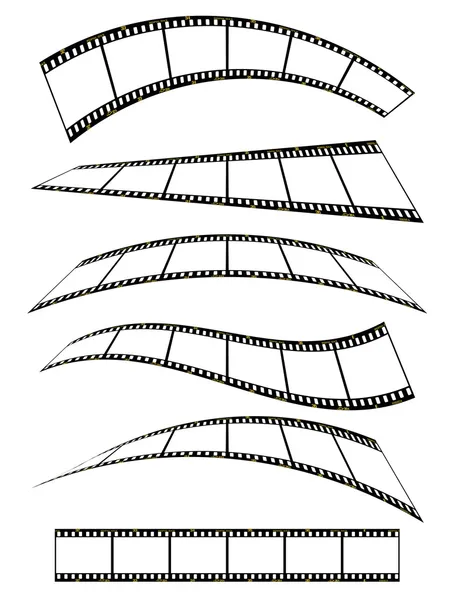 Bannière de bande de film — Image vectorielle