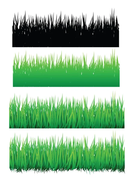 Nahtloses Gras — Stockvektor